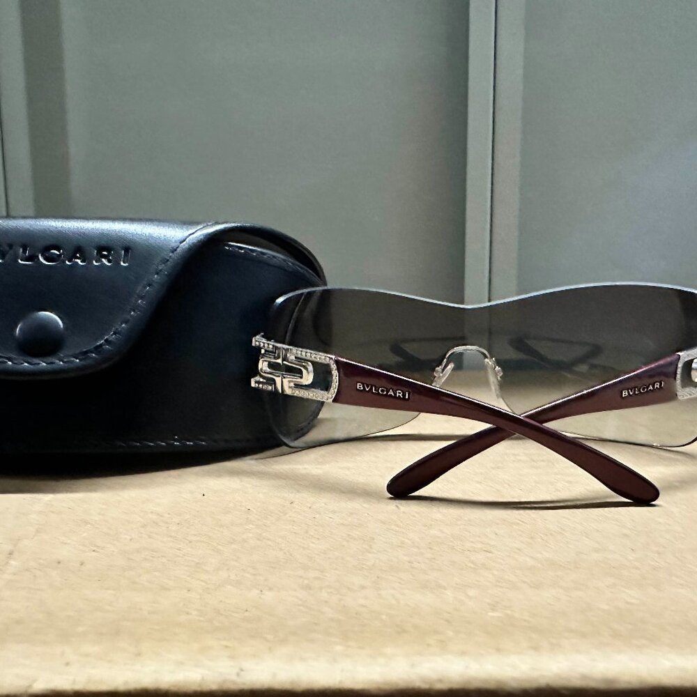 BVLGARI Woman’s Sunglasses w/ Vintage Rhinestones